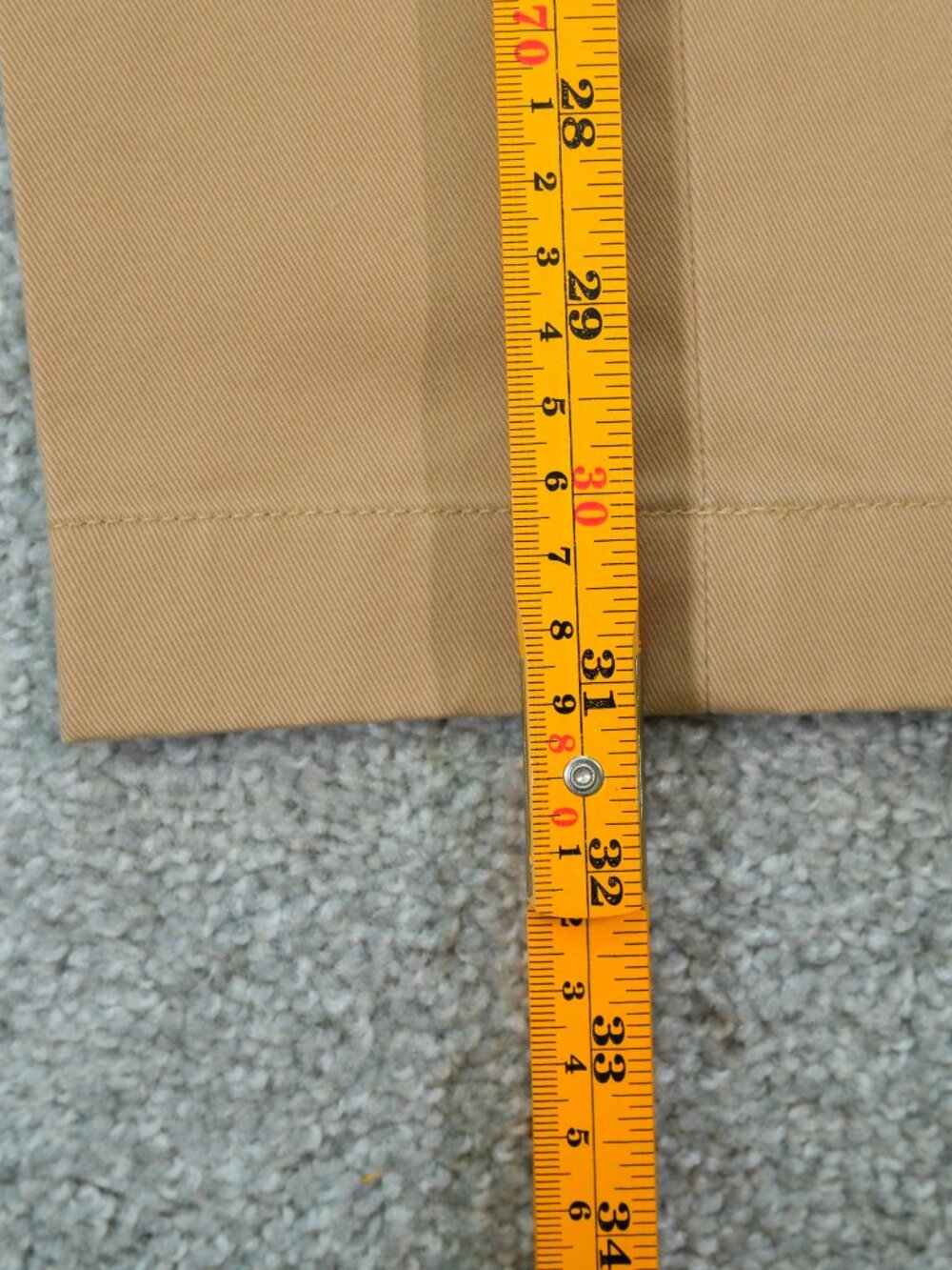 Brooks Brothers Clark Fit Advantage Chino 31x31 Hemmed - Picture 7 of 14